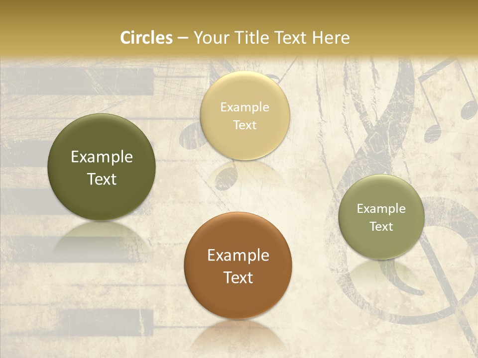 Grubby Lines Stripes PowerPoint Template