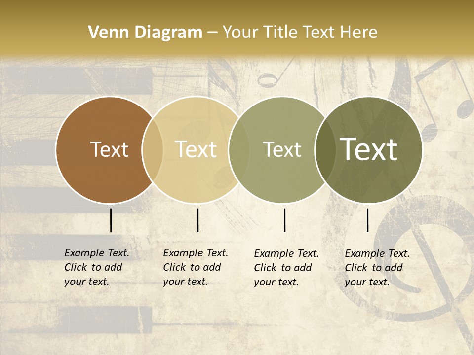Grubby Lines Stripes PowerPoint Template