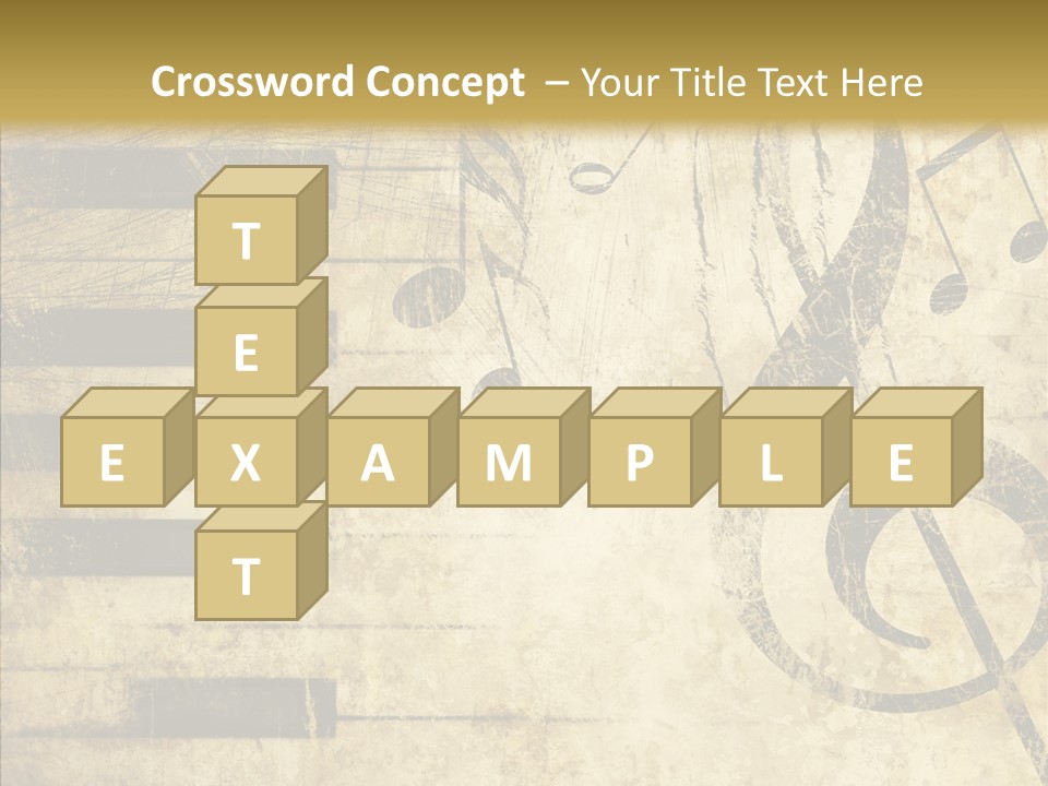 Grubby Lines Stripes PowerPoint Template