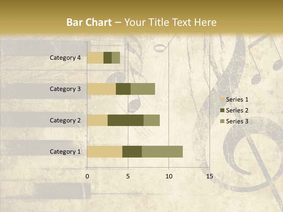 Grubby Lines Stripes PowerPoint Template