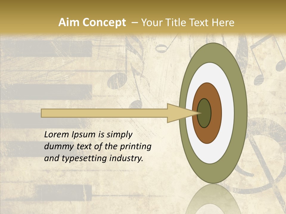 Grubby Lines Stripes PowerPoint Template