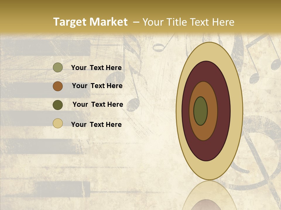 Grubby Lines Stripes PowerPoint Template