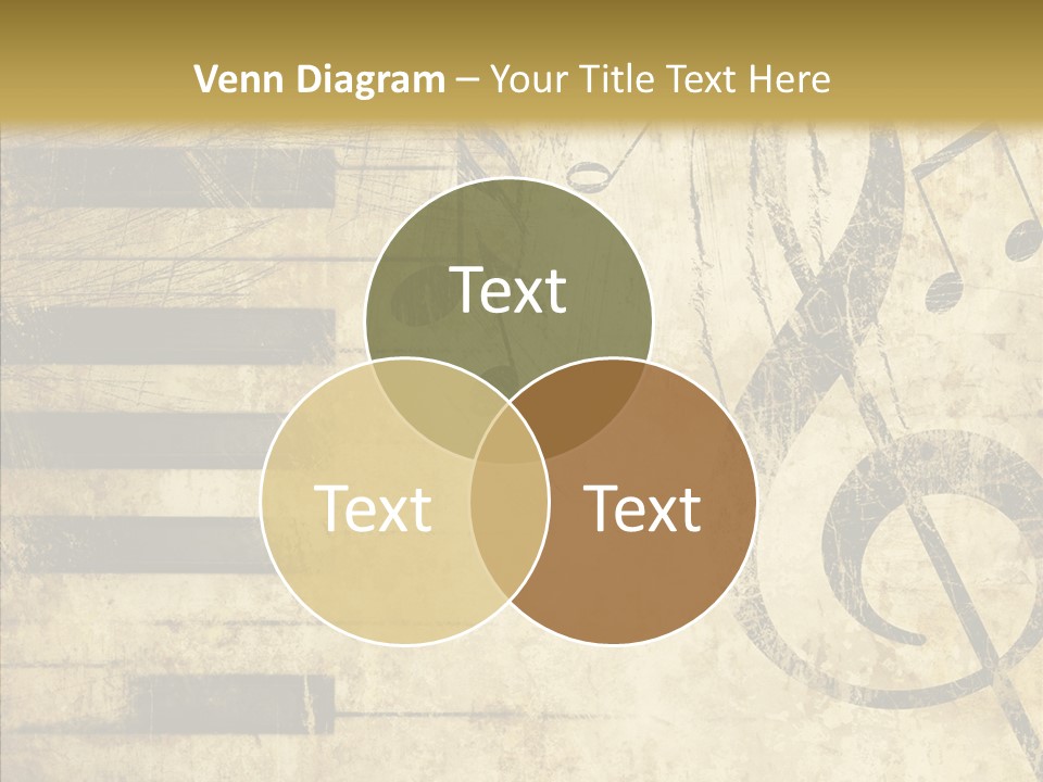 Grubby Lines Stripes PowerPoint Template