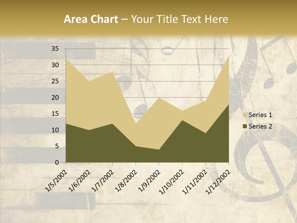 Grubby Lines Stripes PowerPoint Template