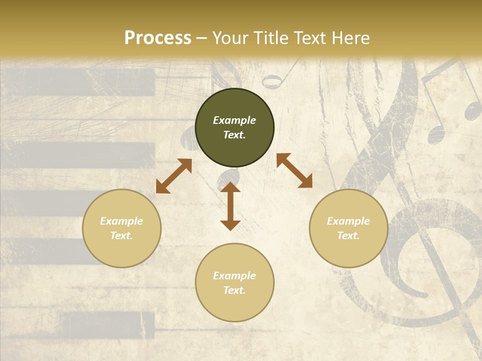 Grubby Lines Stripes PowerPoint Template