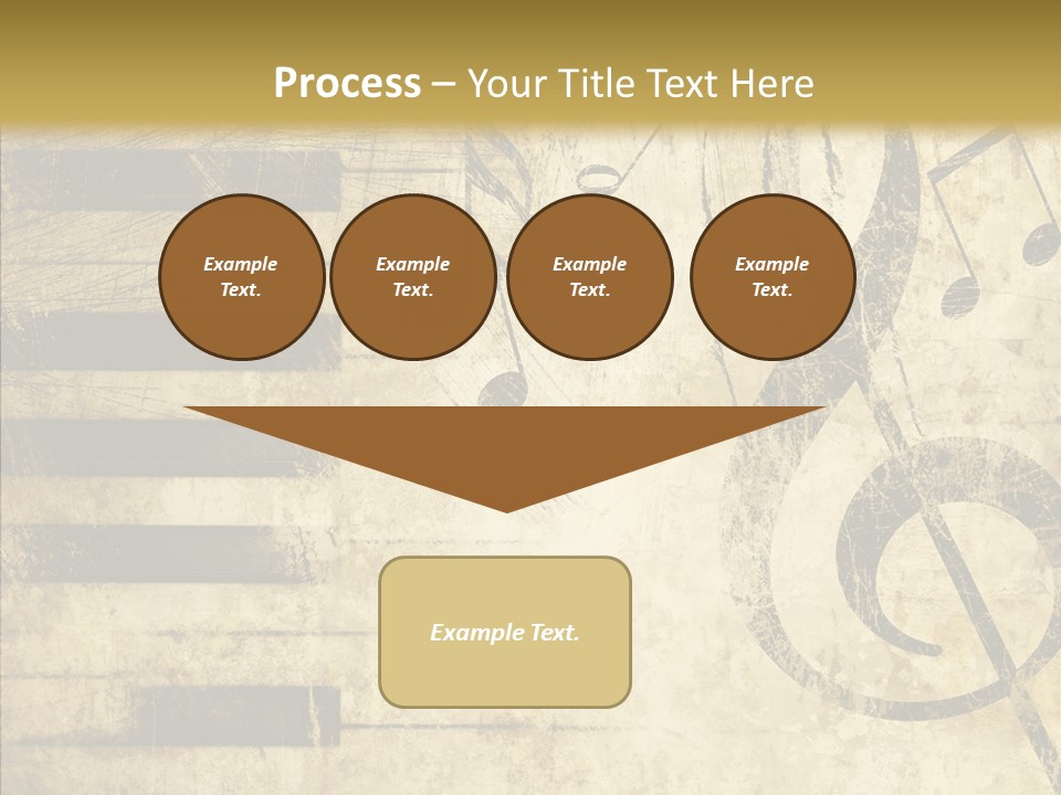 Grubby Lines Stripes PowerPoint Template