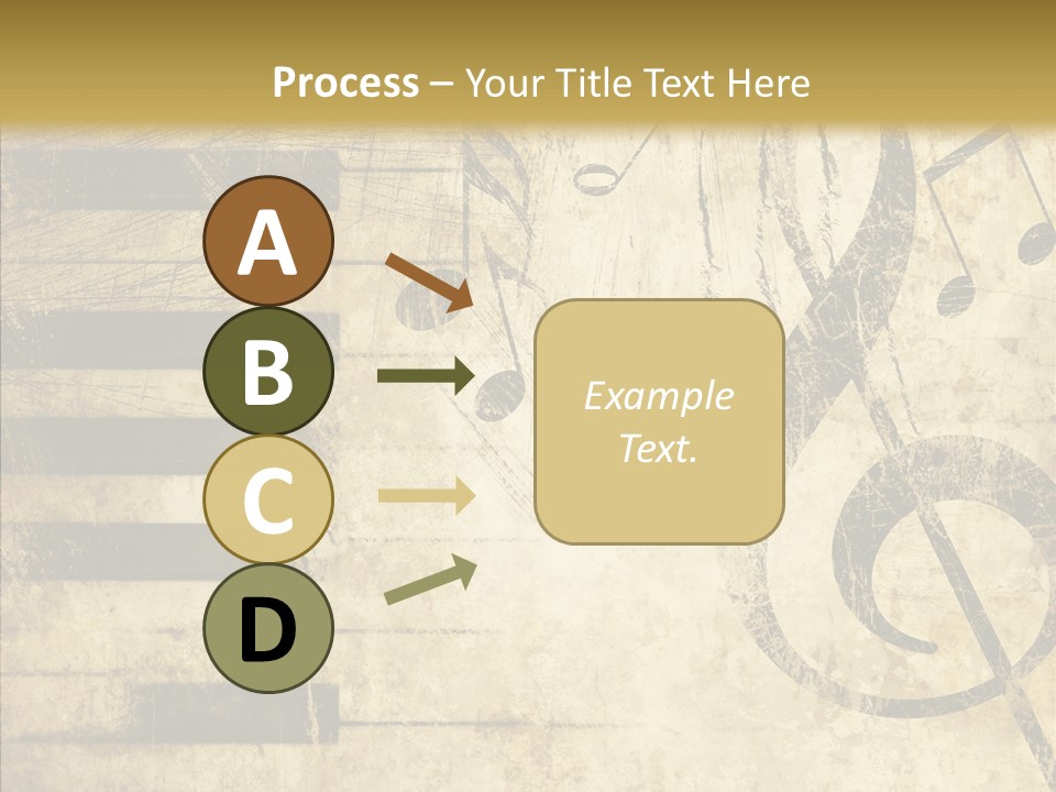Grubby Lines Stripes PowerPoint Template