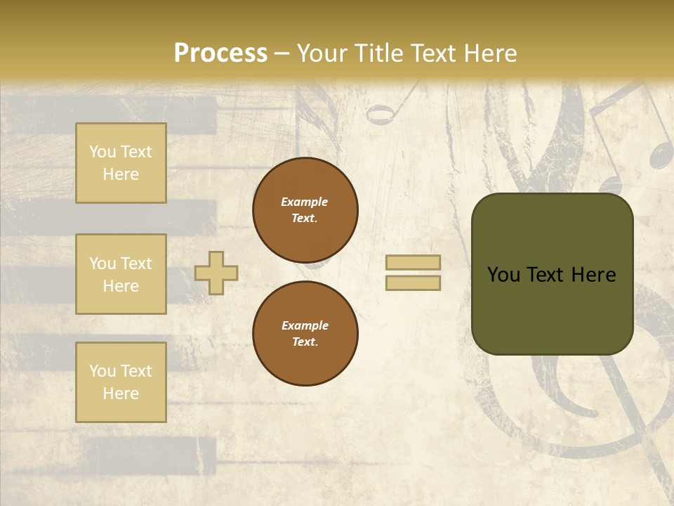 Grubby Lines Stripes PowerPoint Template