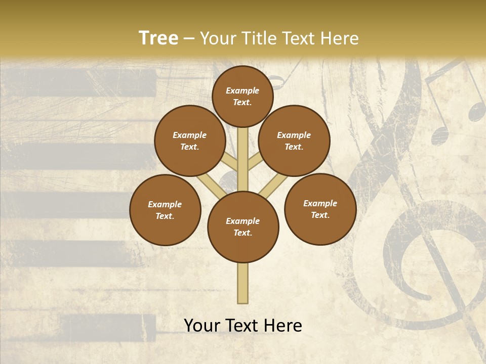 Grubby Lines Stripes PowerPoint Template