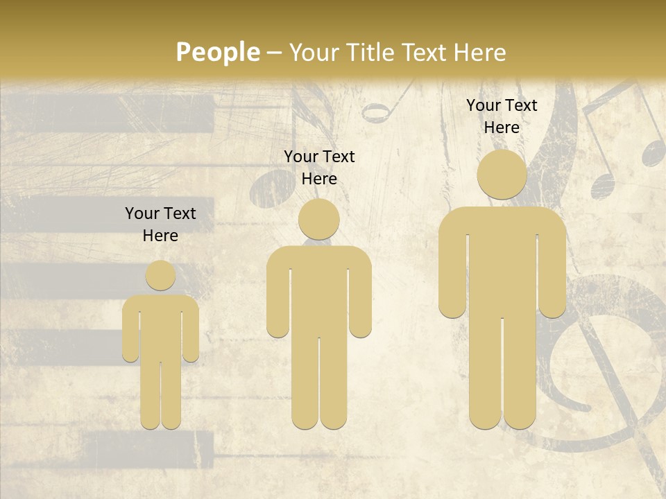 Grubby Lines Stripes PowerPoint Template