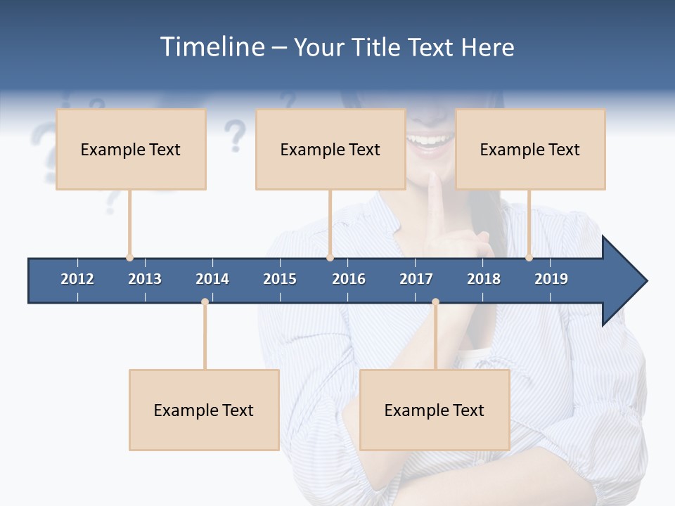 Brunette Solution Background PowerPoint Template
