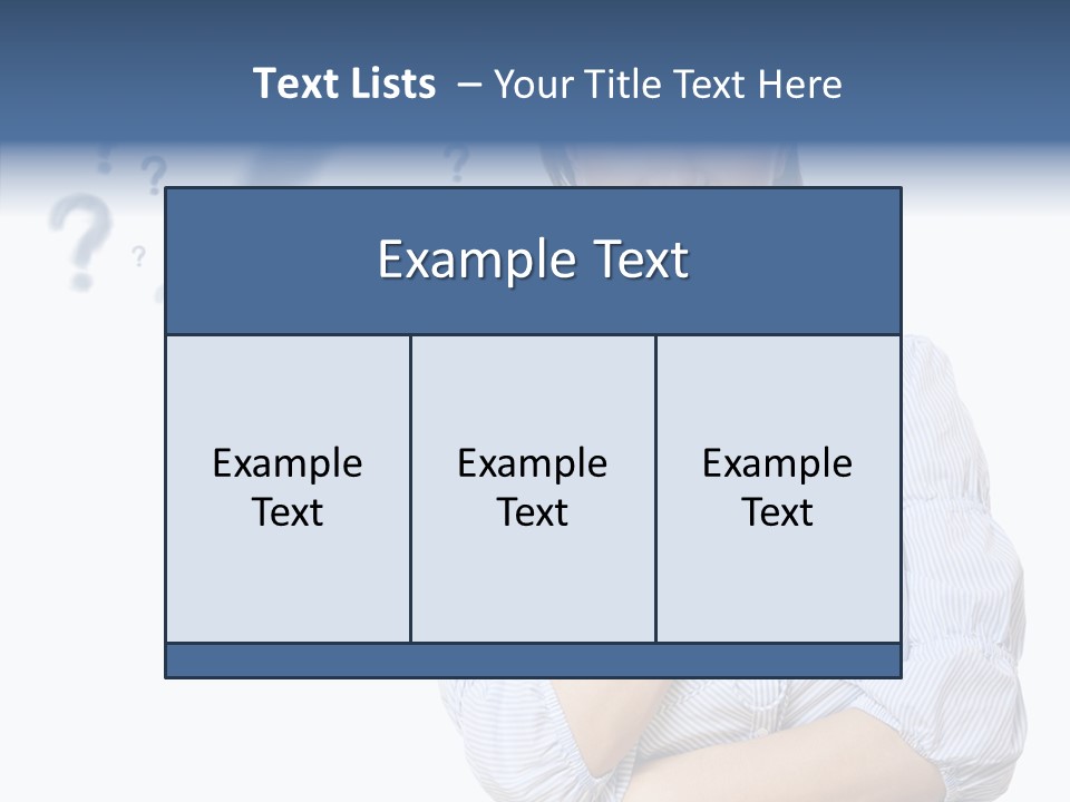 Brunette Solution Background PowerPoint Template