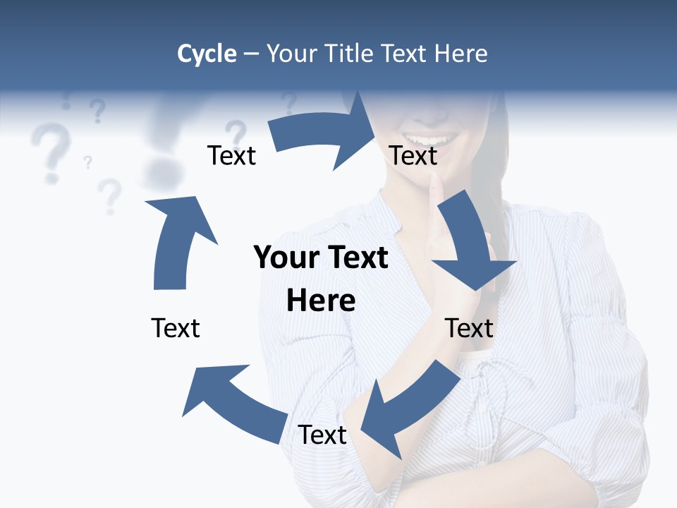 Brunette Solution Background PowerPoint Template