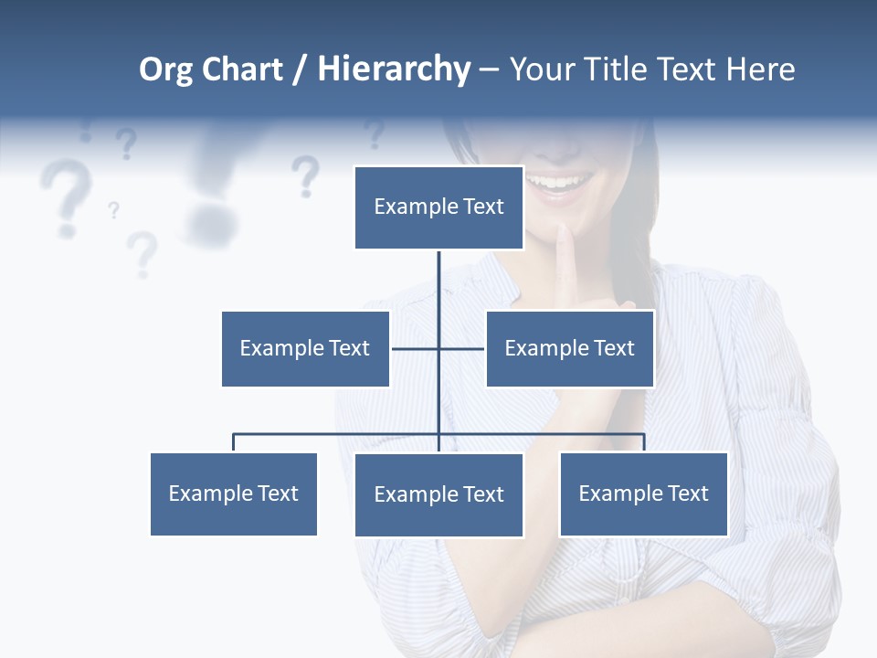 Brunette Solution Background PowerPoint Template