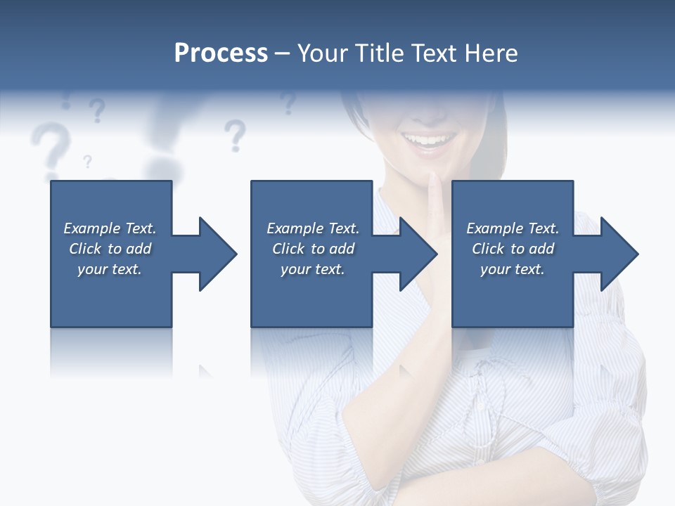Brunette Solution Background PowerPoint Template