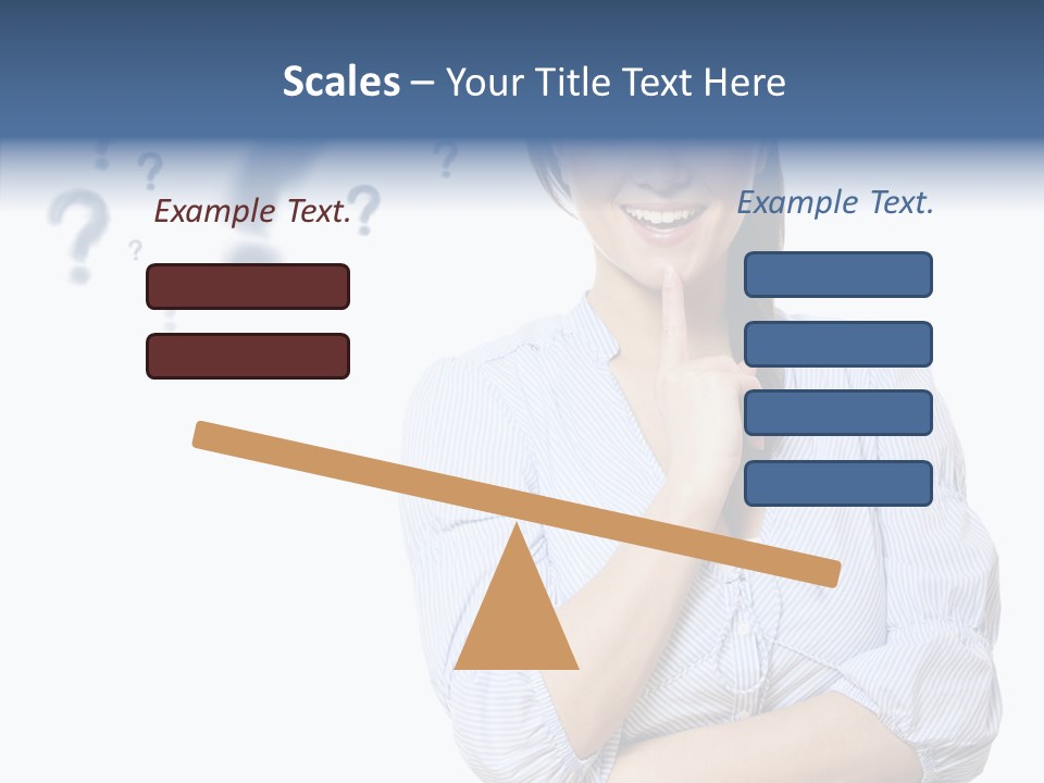 Brunette Solution Background PowerPoint Template