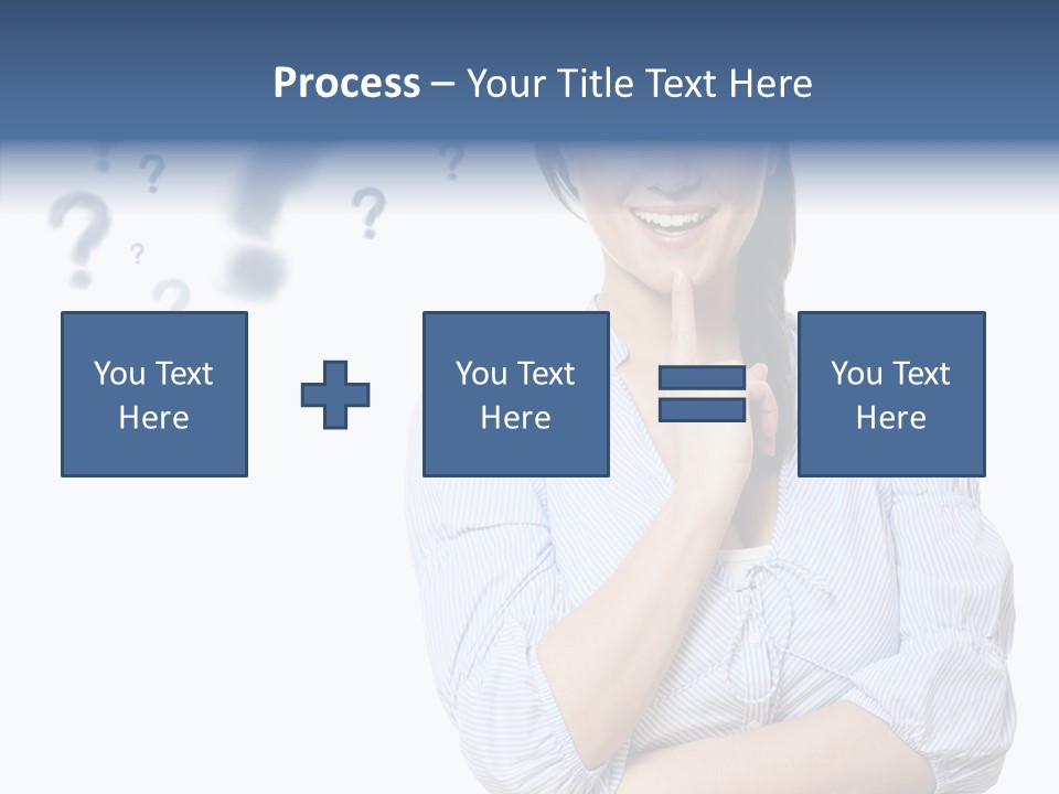 Brunette Solution Background PowerPoint Template
