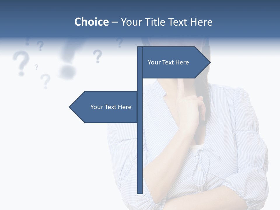 Brunette Solution Background PowerPoint Template