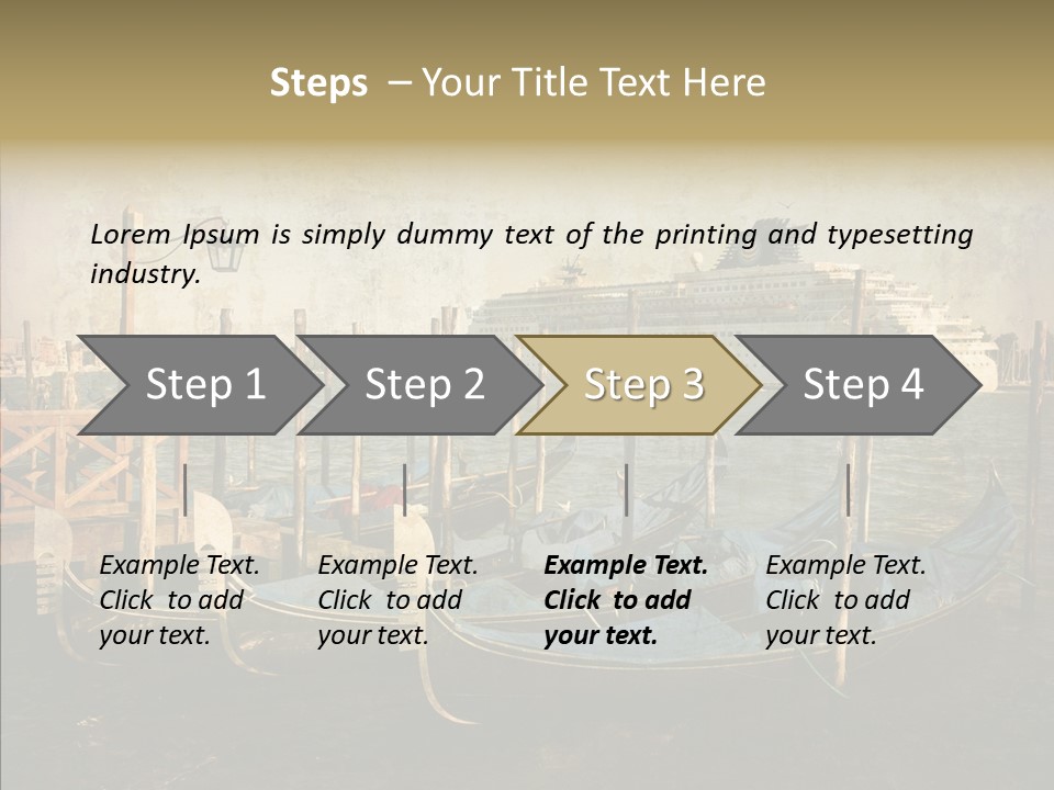 Decay Tourism Beautiful PowerPoint Template