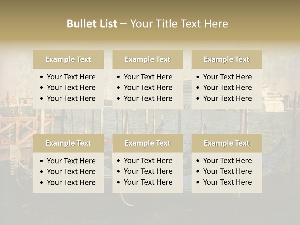 Decay Tourism Beautiful PowerPoint Template