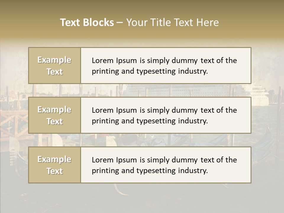 Decay Tourism Beautiful PowerPoint Template