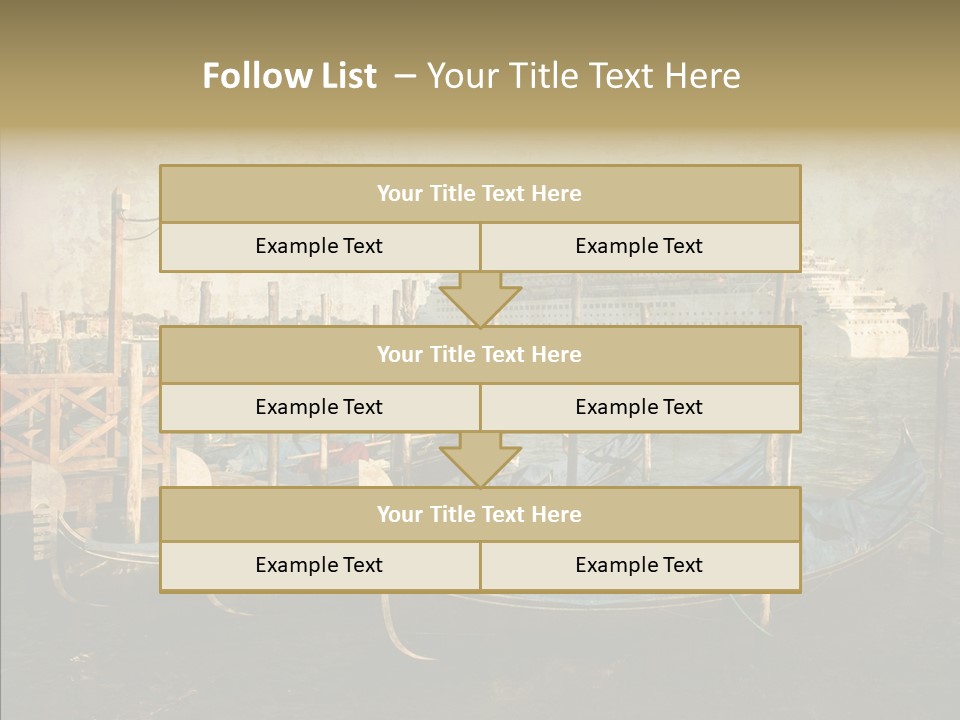 Decay Tourism Beautiful PowerPoint Template
