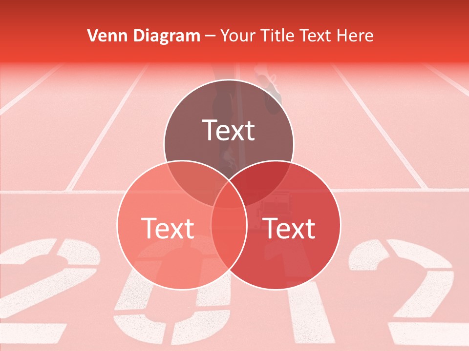 Red Simplicity Block PowerPoint Template