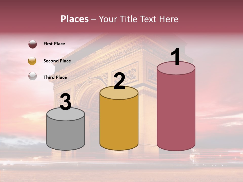 Attraction Evening European PowerPoint Template