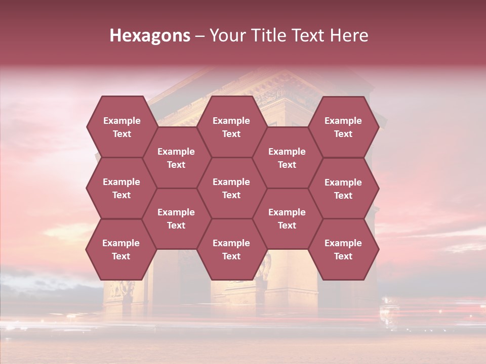 Attraction Evening European PowerPoint Template