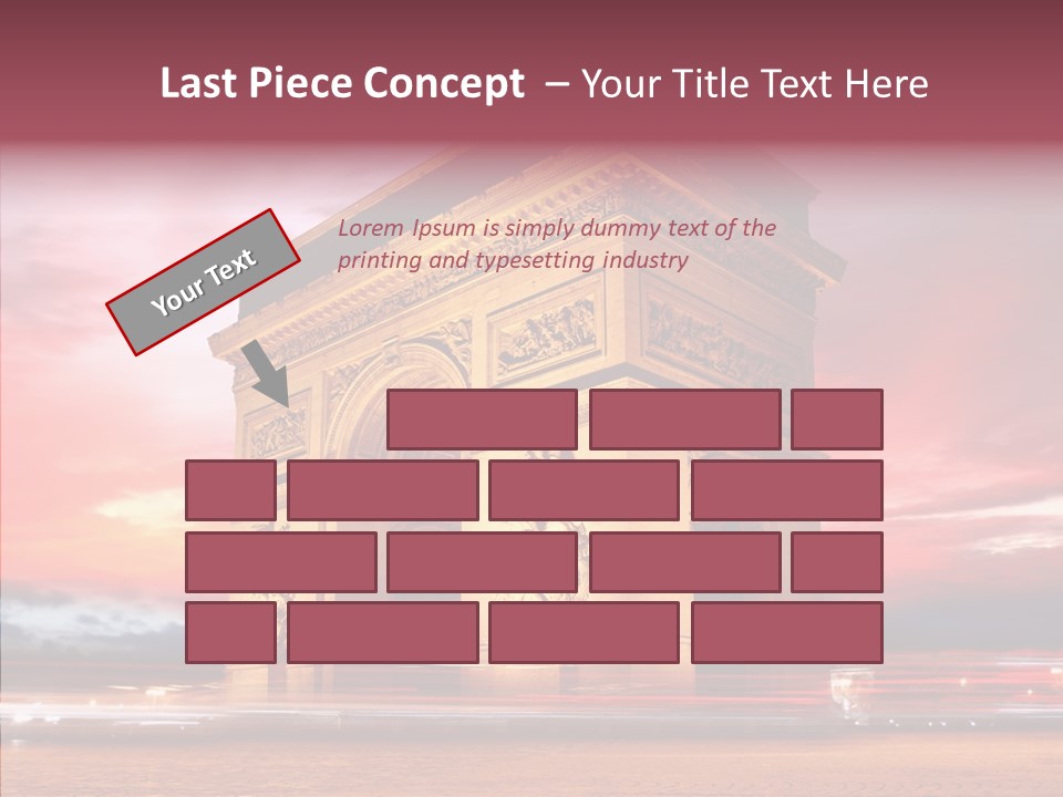 Attraction Evening European PowerPoint Template