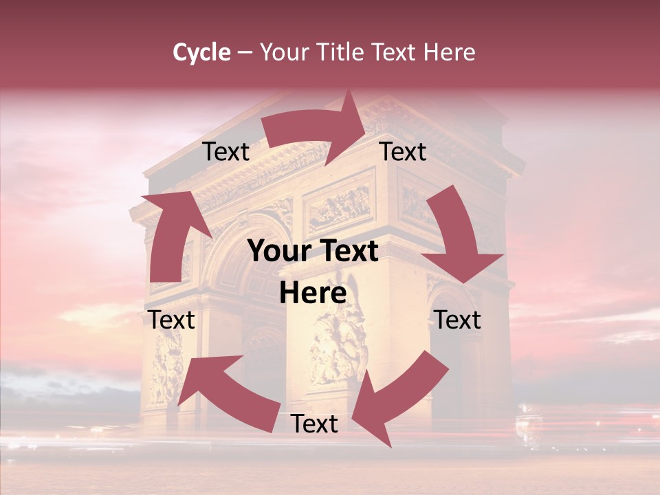 Attraction Evening European PowerPoint Template