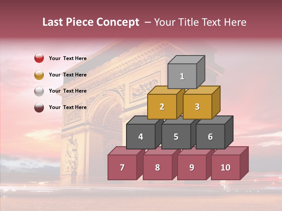 Attraction Evening European PowerPoint Template