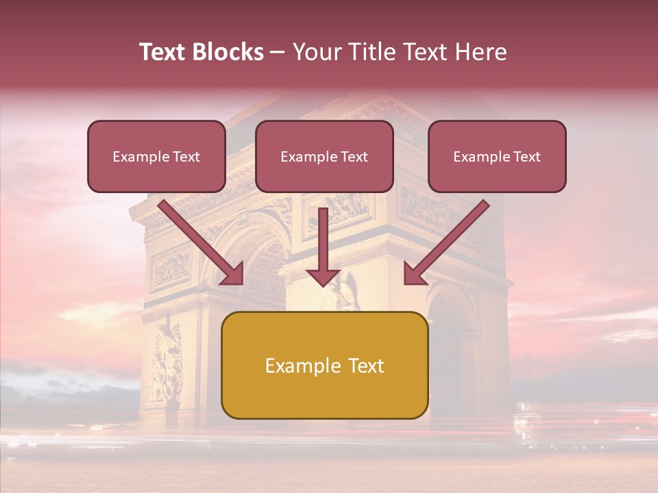 Attraction Evening European PowerPoint Template