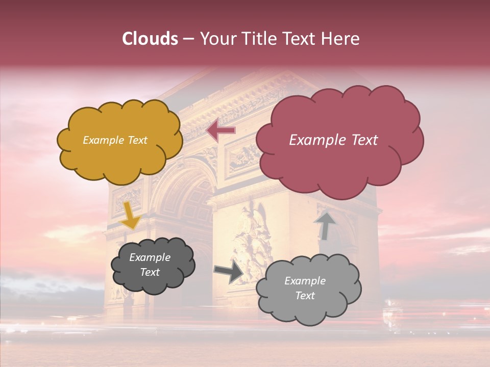 Attraction Evening European PowerPoint Template