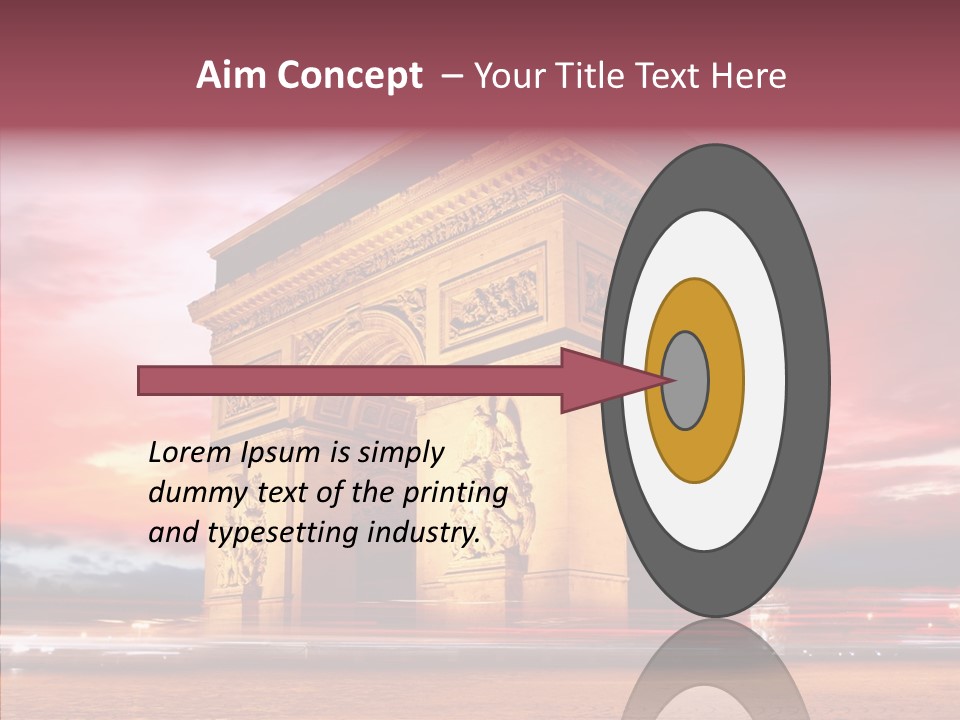 Attraction Evening European PowerPoint Template