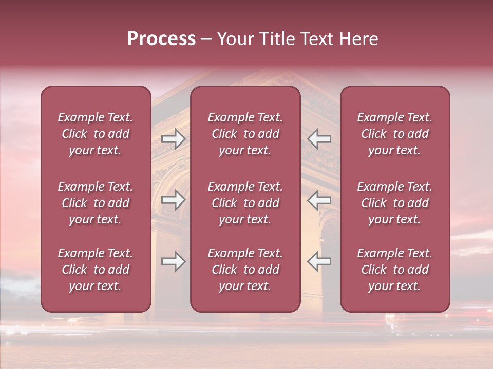 Attraction Evening European PowerPoint Template