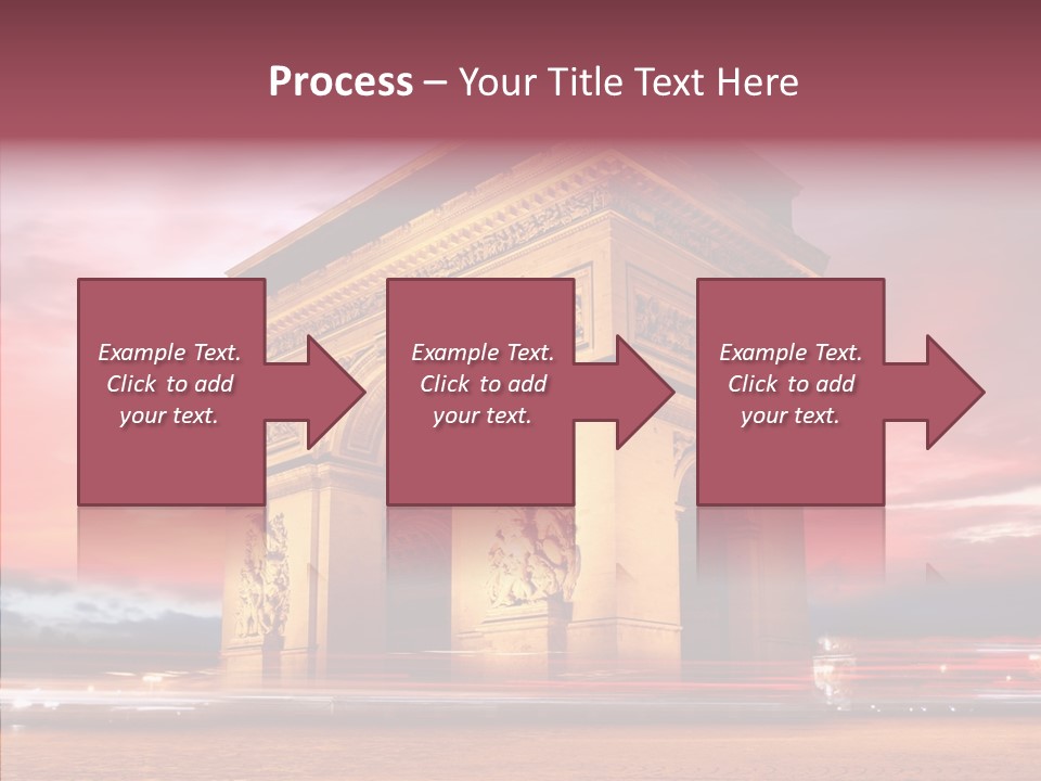 Attraction Evening European PowerPoint Template