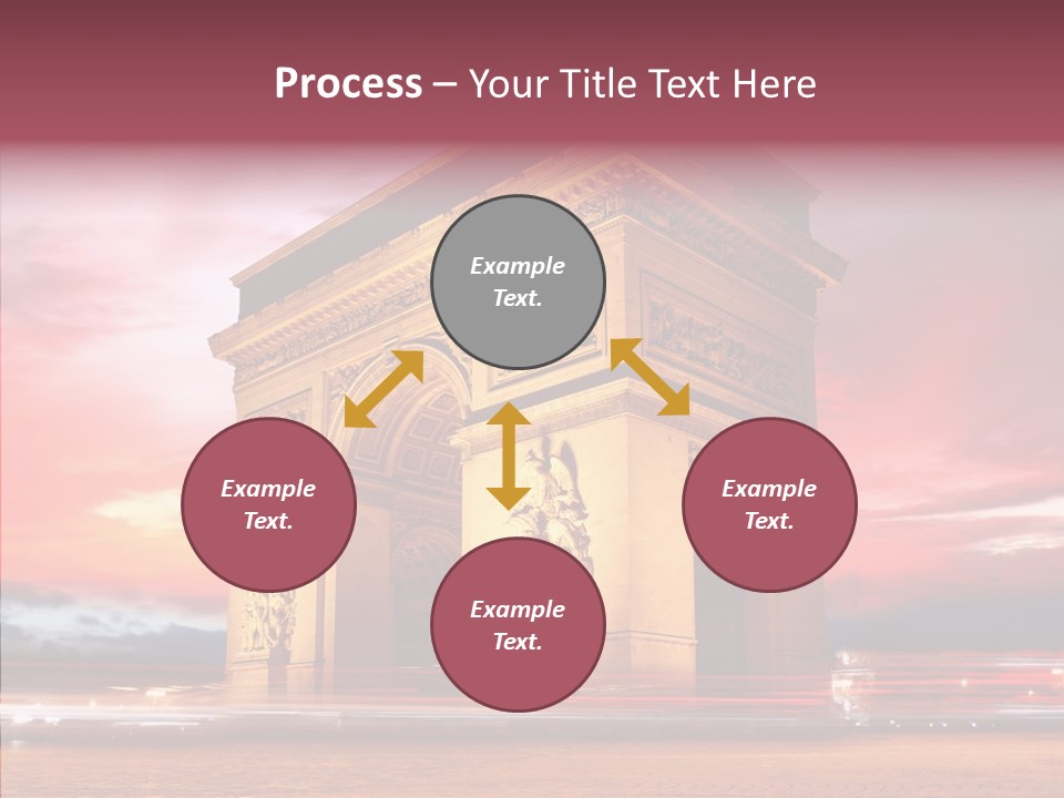 Attraction Evening European PowerPoint Template