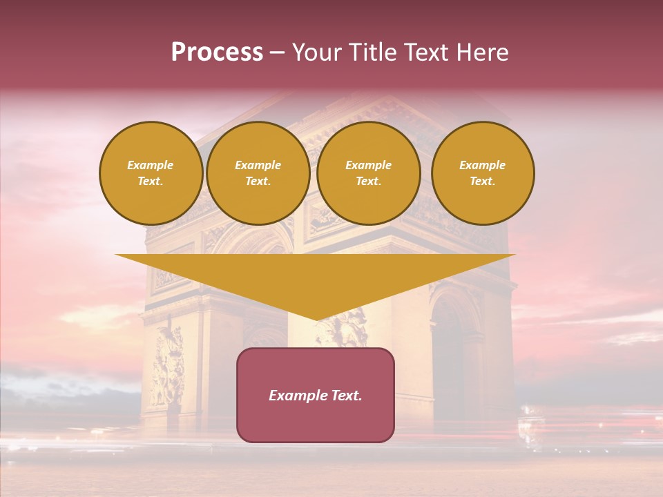 Attraction Evening European PowerPoint Template