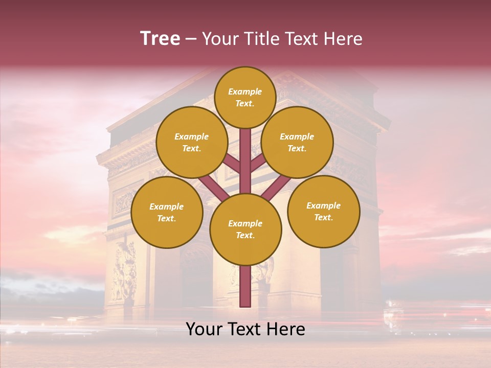 Attraction Evening European PowerPoint Template