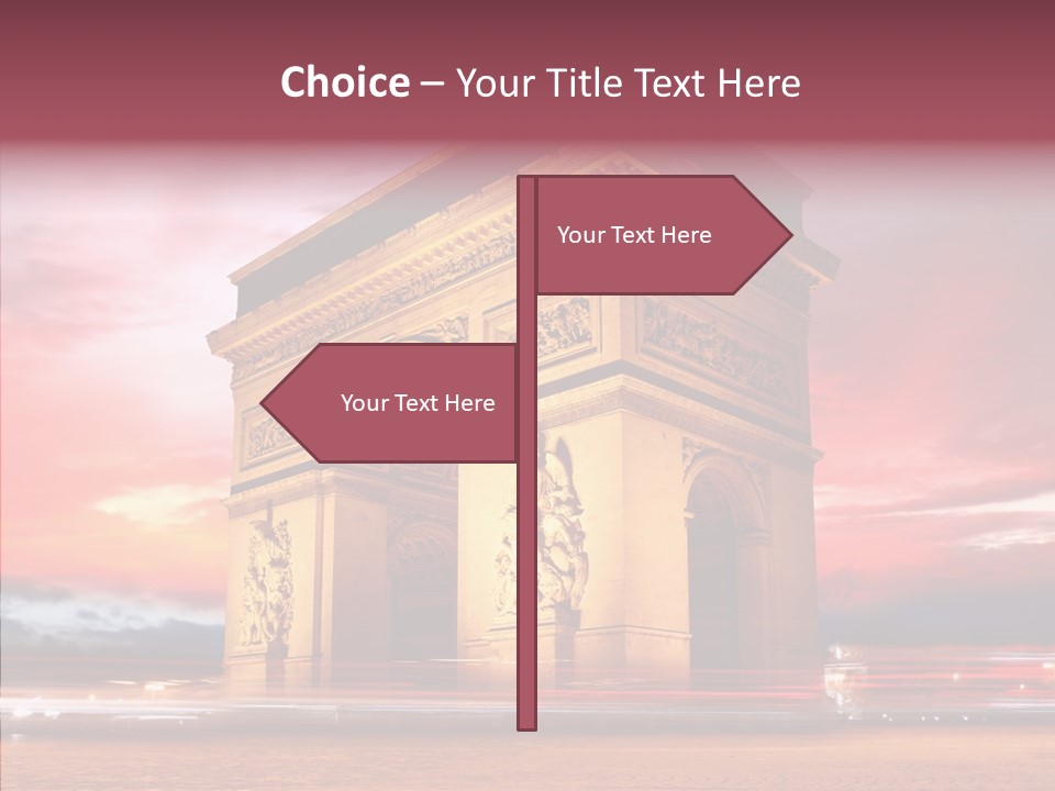 Attraction Evening European PowerPoint Template