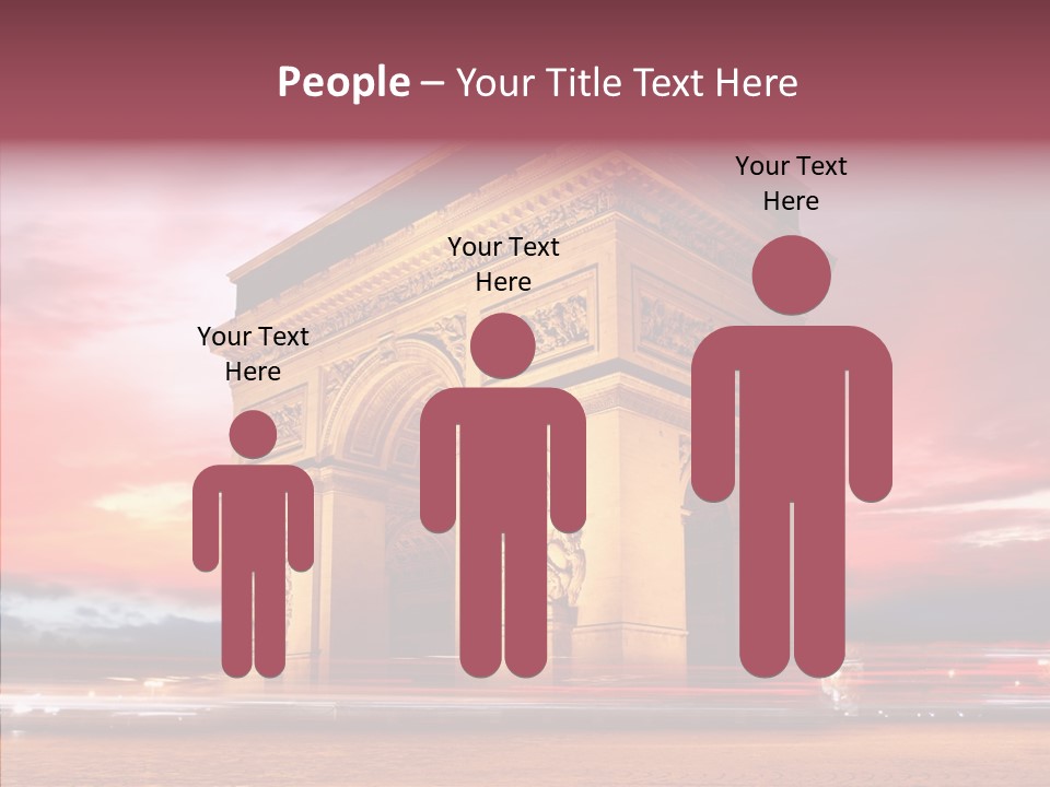 Attraction Evening European PowerPoint Template