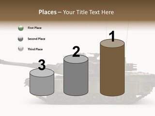 Armored Battle Gun PowerPoint Template