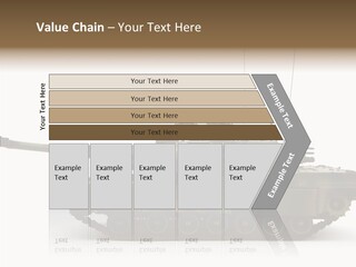 Armored Battle Gun PowerPoint Template