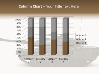 Armored Battle Gun PowerPoint Template