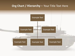 Armored Battle Gun PowerPoint Template