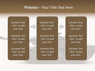Armored Battle Gun PowerPoint Template