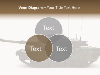 Armored Battle Gun PowerPoint Template