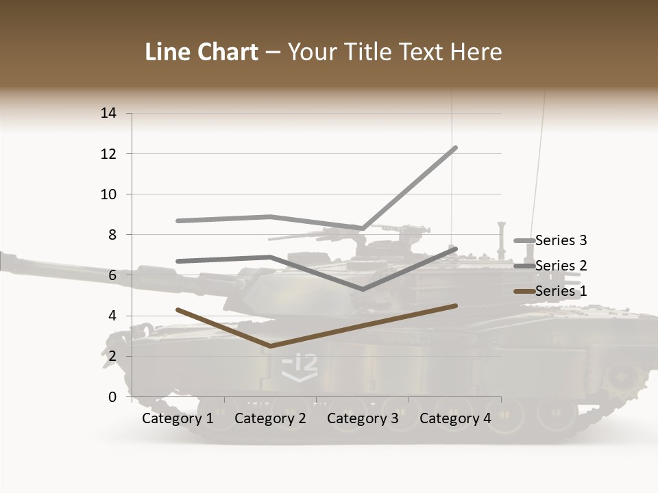 Armored Battle Gun PowerPoint Template