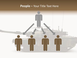 Armored Battle Gun PowerPoint Template